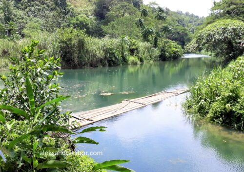 Rzeka Loboc na wyspie Bohol na Filipinach